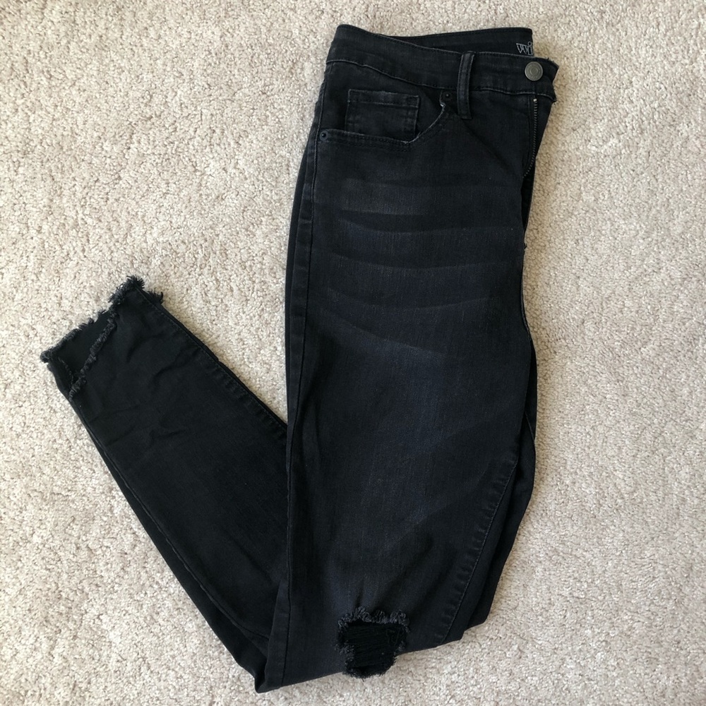 Wild Fable Black Distressed Jeans